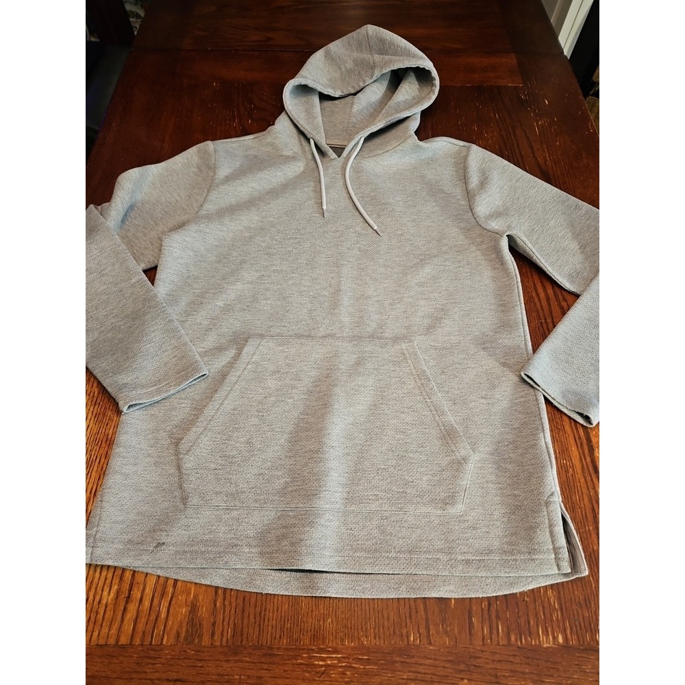 BKE Mens Basic Fit Grey Kangaroo Hoodie Sz Medium (A369)‎